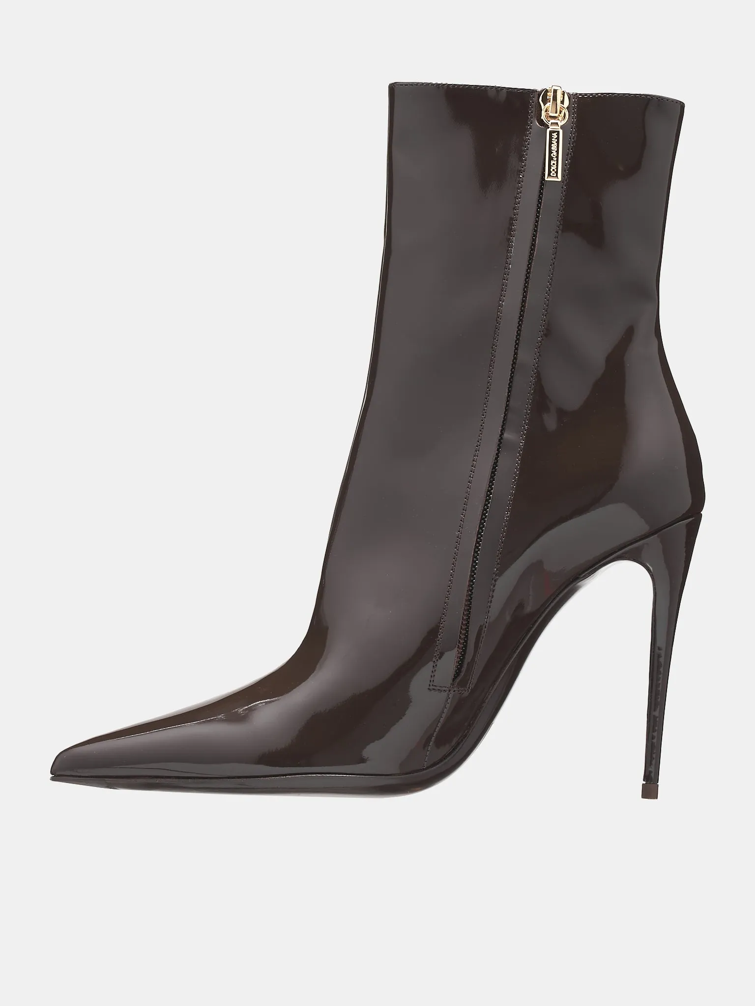 Calfskin Ankle Boots (CT0998-A1037-81300-DARK-BROWN)