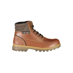 Carrera Elegant Lace-Up Boots with Contrast Men's Details
