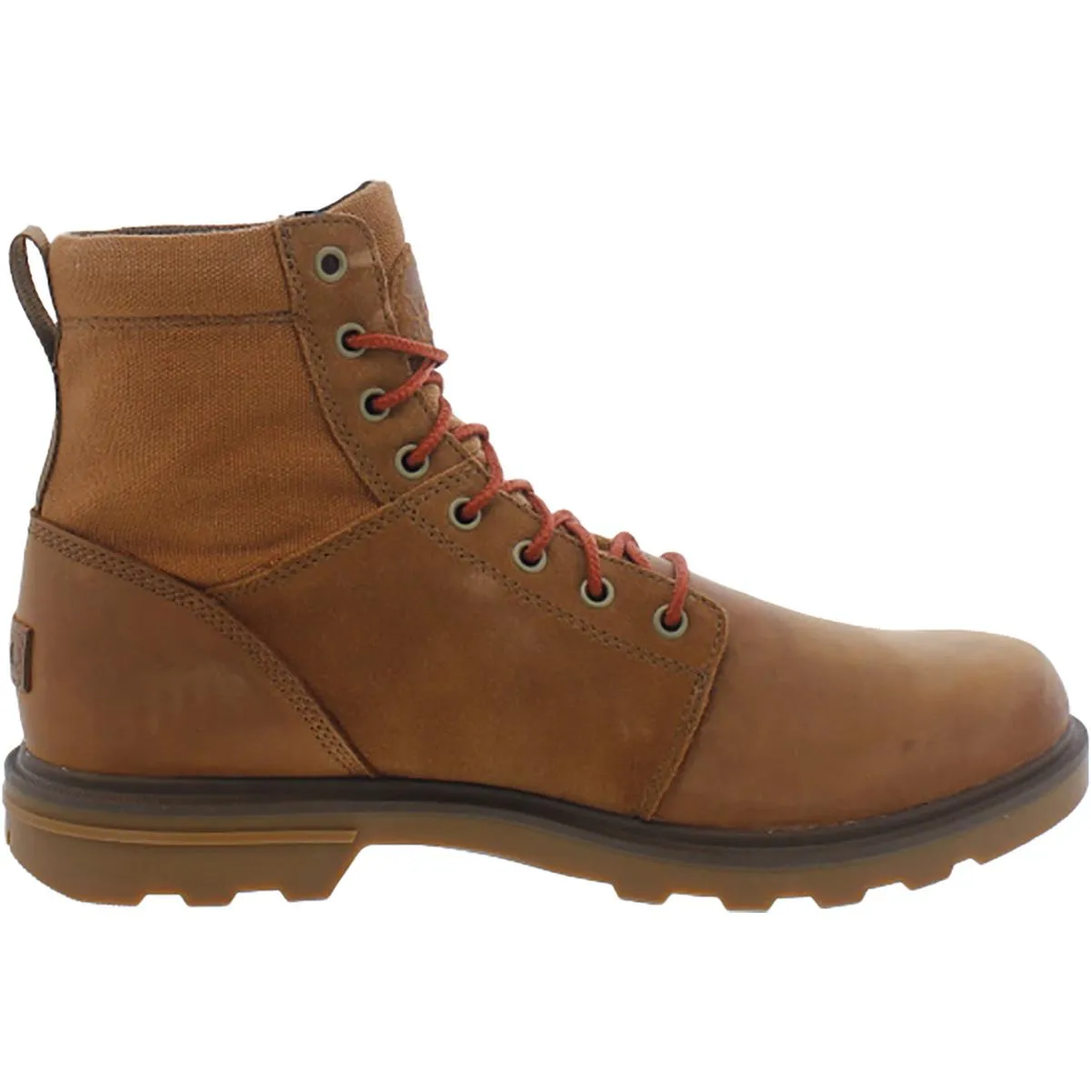 Carson Mens Leather Soft Toe Work & Safety Boots