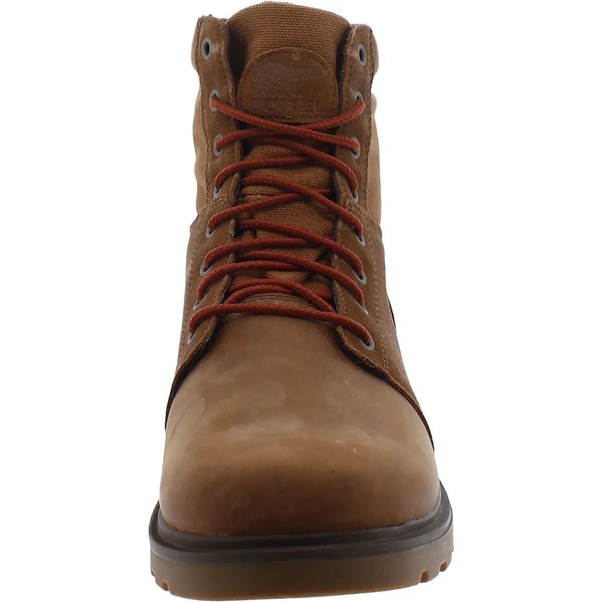 Carson Mens Leather Soft Toe Work & Safety Boots