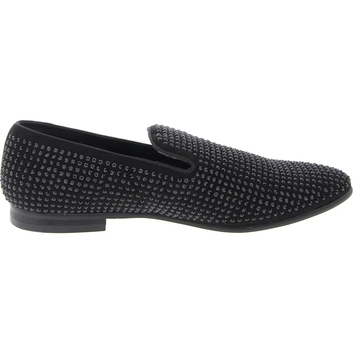 Cavia Mens Embellished Plain Loafers