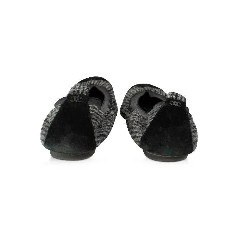 Chanel Elastic Flats - Women's 37.5