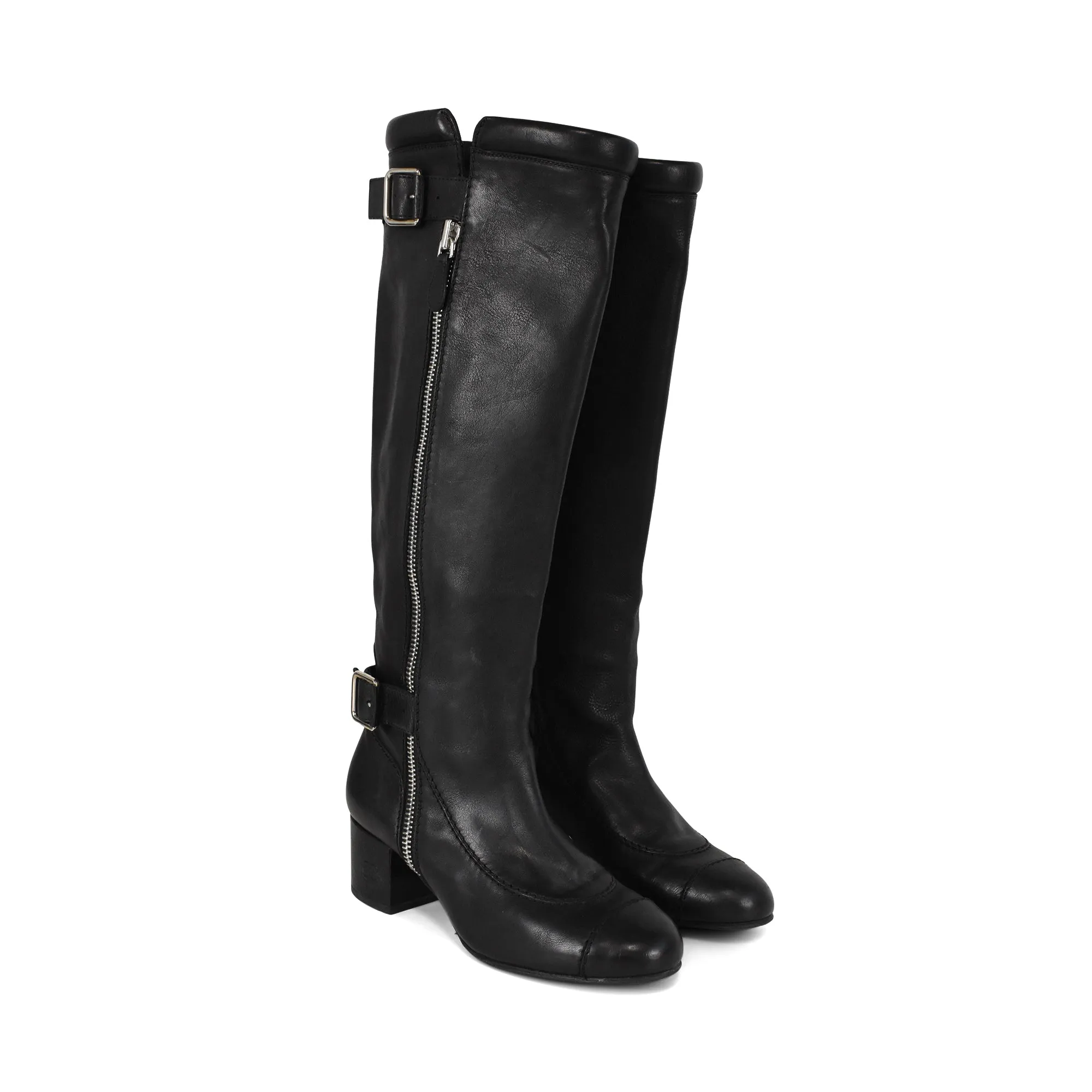 Chanel Riding Boots - Women's 38