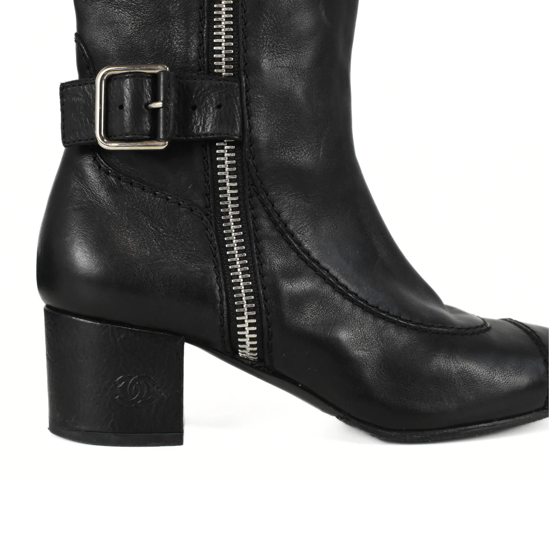 Chanel Riding Boots - Women's 38
