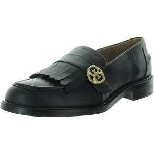 Charlie Womens Logo Leather Loafers