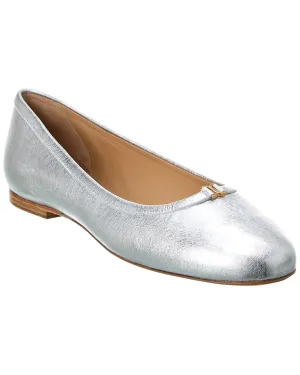 Chlo�� Marcie Metallic Leather Ballet Flat