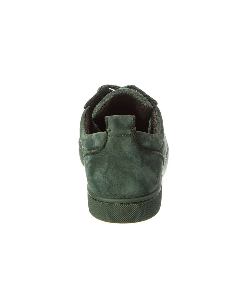 Christian Louboutin Louis Junior Spikes Suede Sneaker
