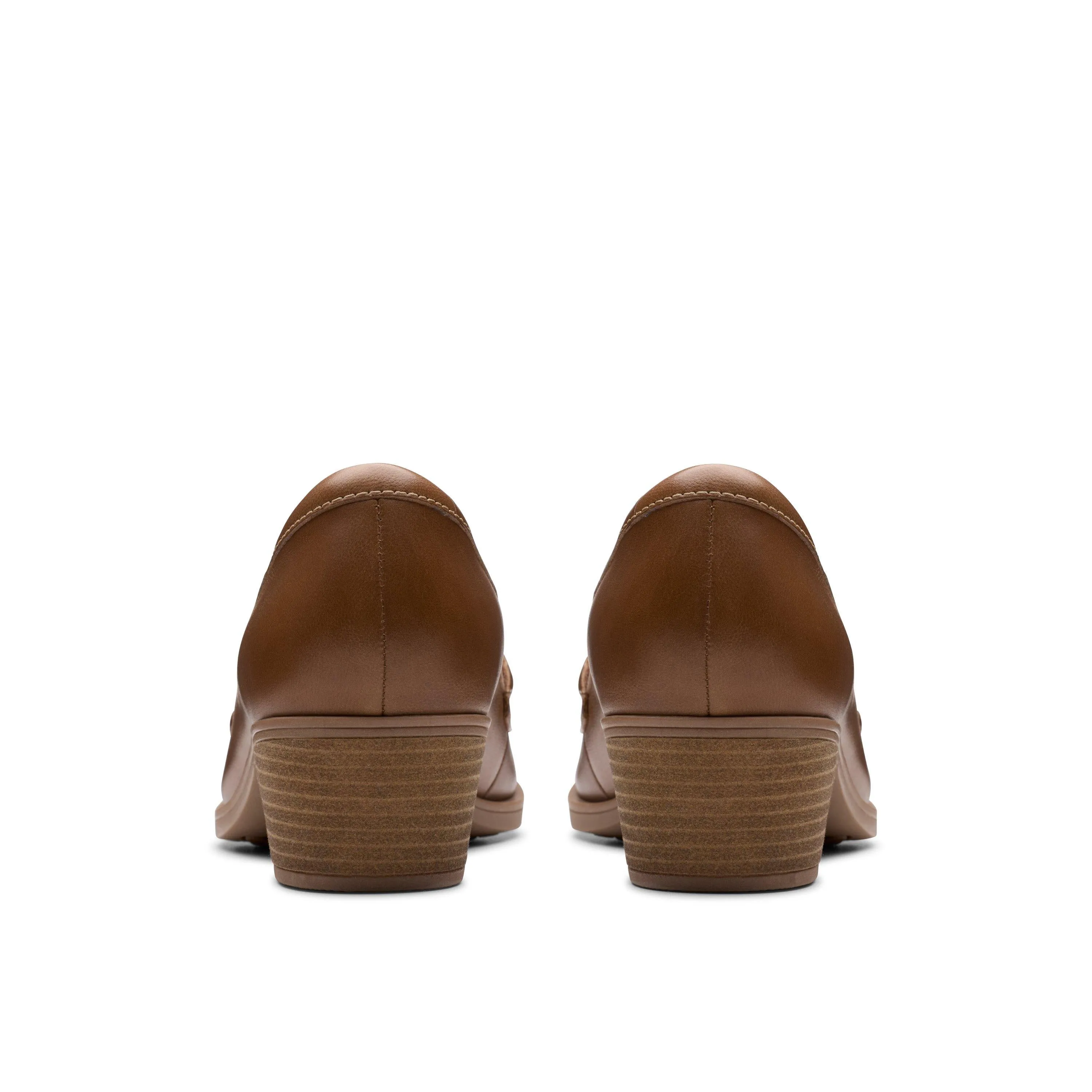 Clarks Charlten Echo in Beige Leather