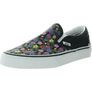 Classic Slip-O Mens Floral Print Canvas Loafers