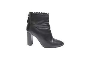 Coach Terence Ankle Boots in Black Leather