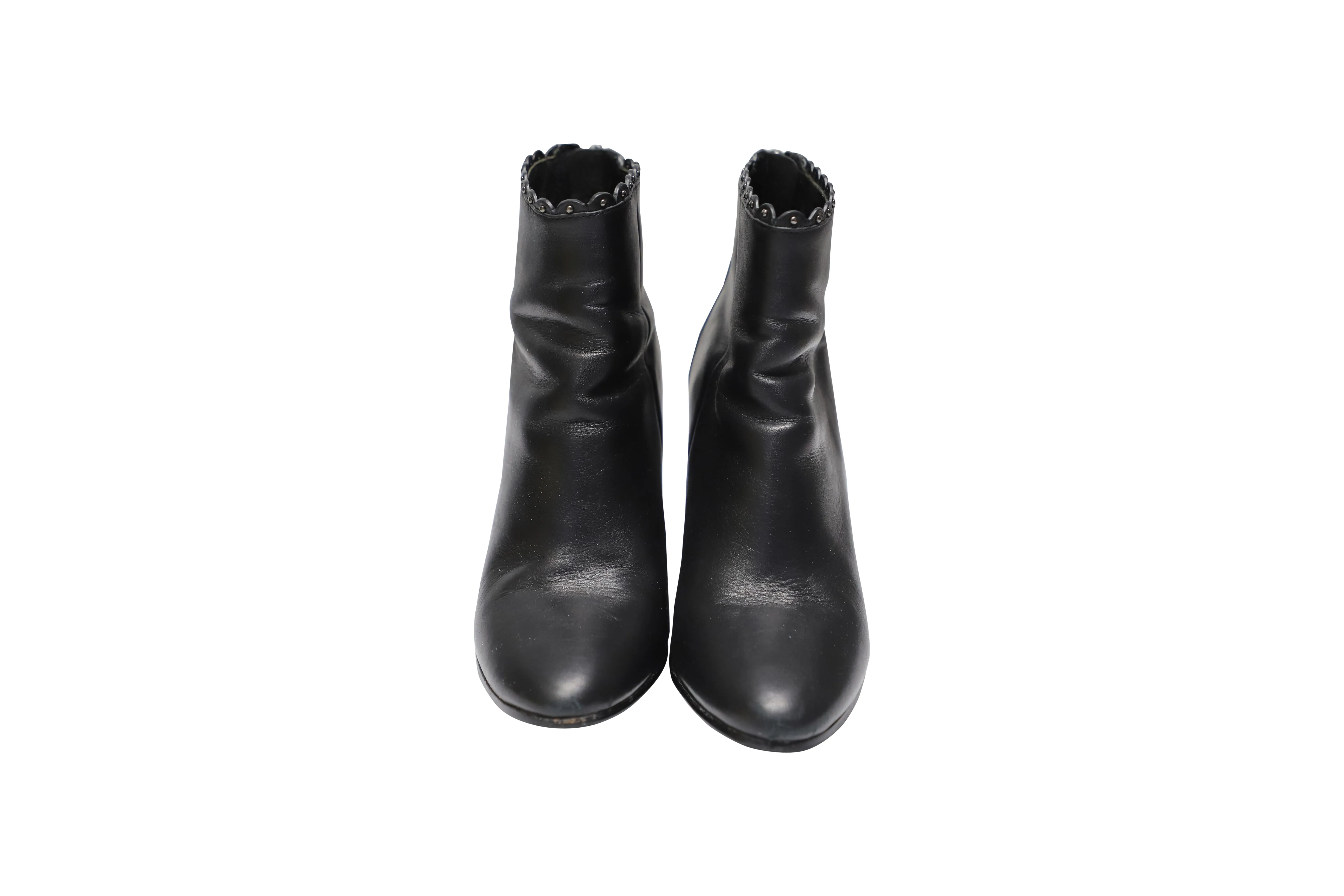 Coach Terence Ankle Boots in Black Leather