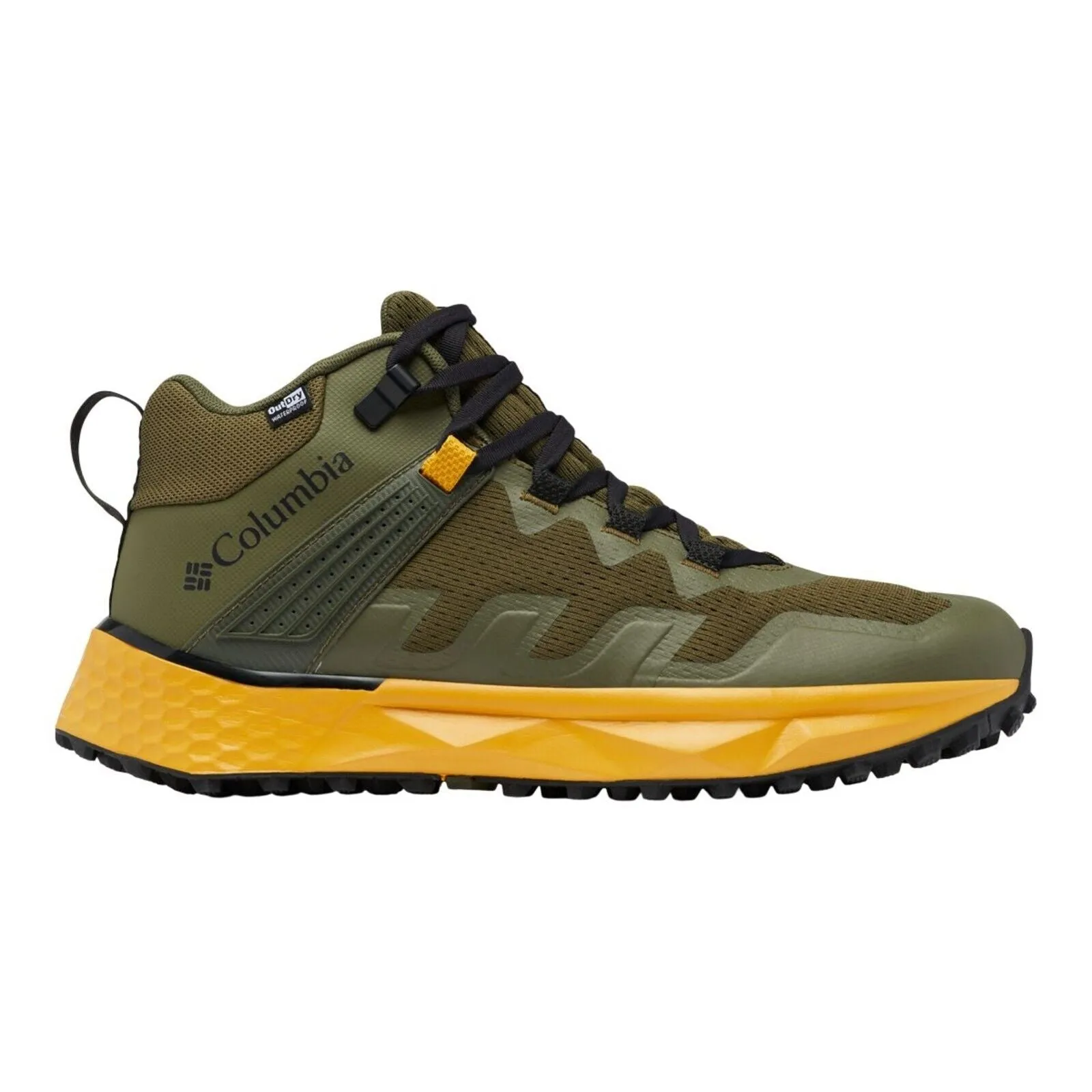 Columbia Facet 75 Mid Outdry BM7615-383 Boot Mens 10.5 Green Hiking Shoes TF1761
