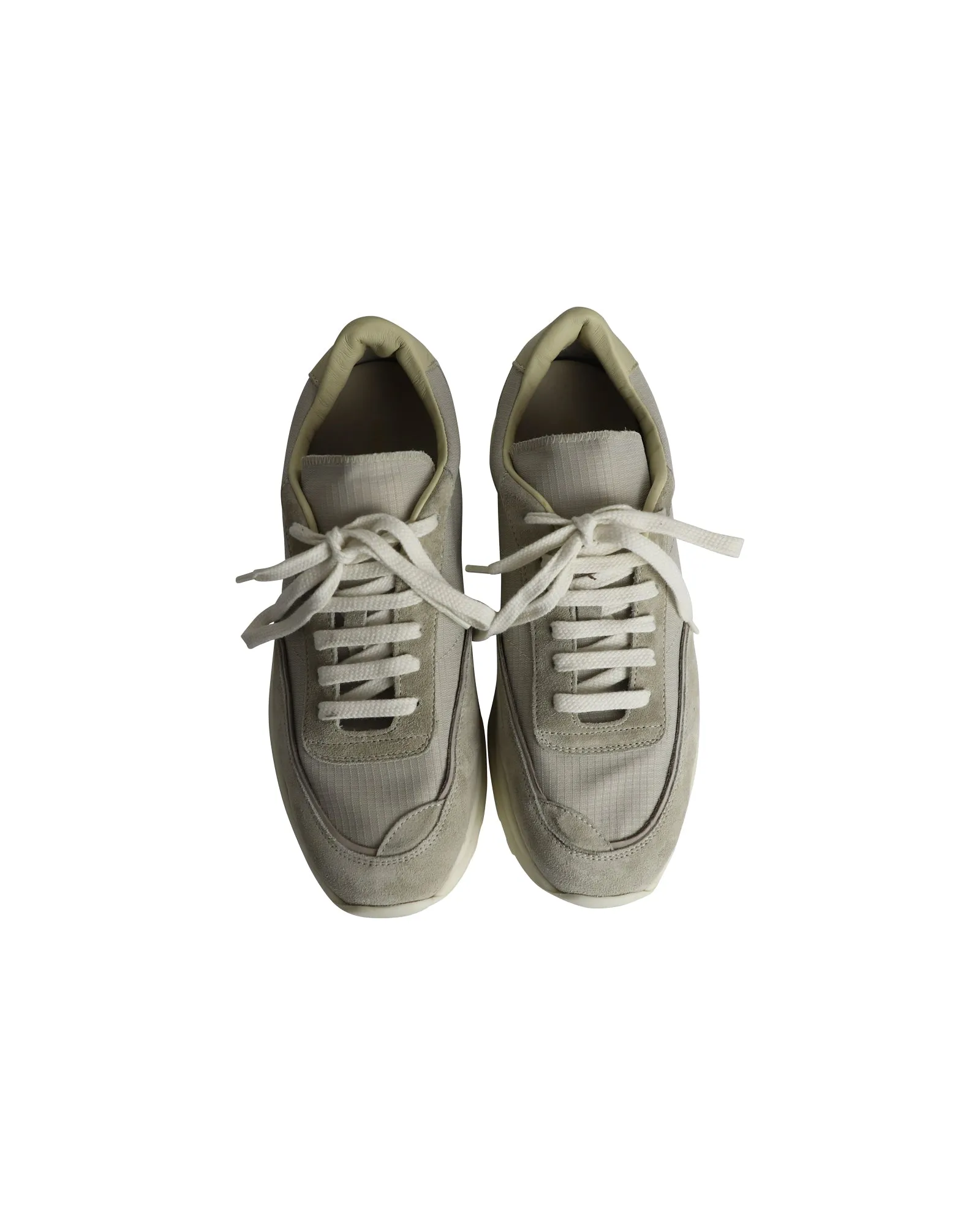 Common Projects Track 80 Sneakers in Grey Suede