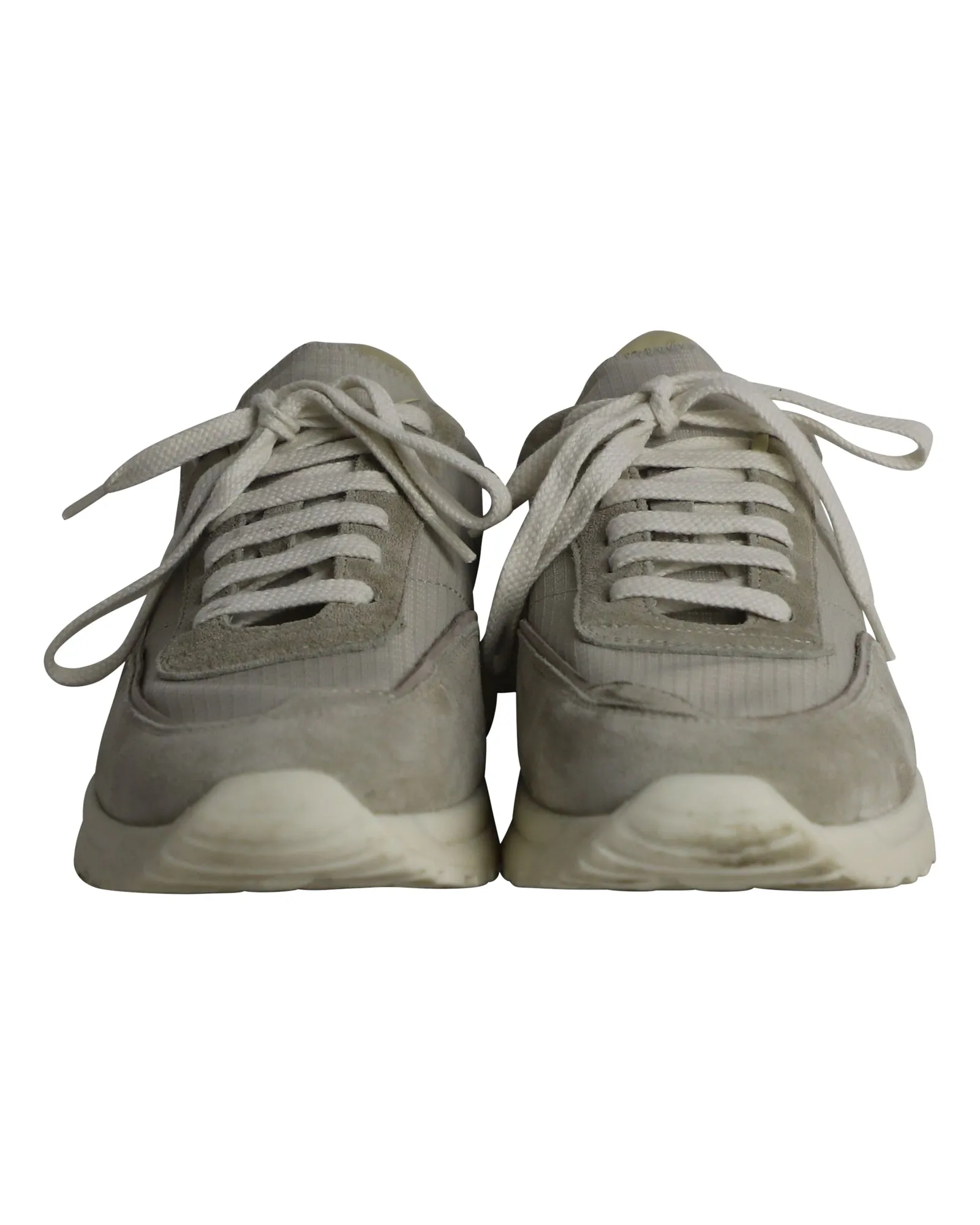 Common Projects Track 80 Sneakers in Grey Suede