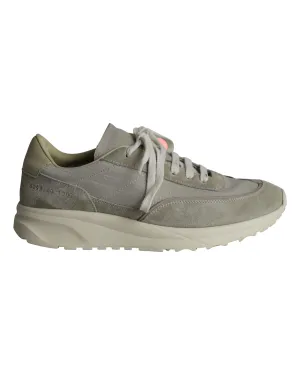 Common Projects Track 80 Sneakers in Grey Suede