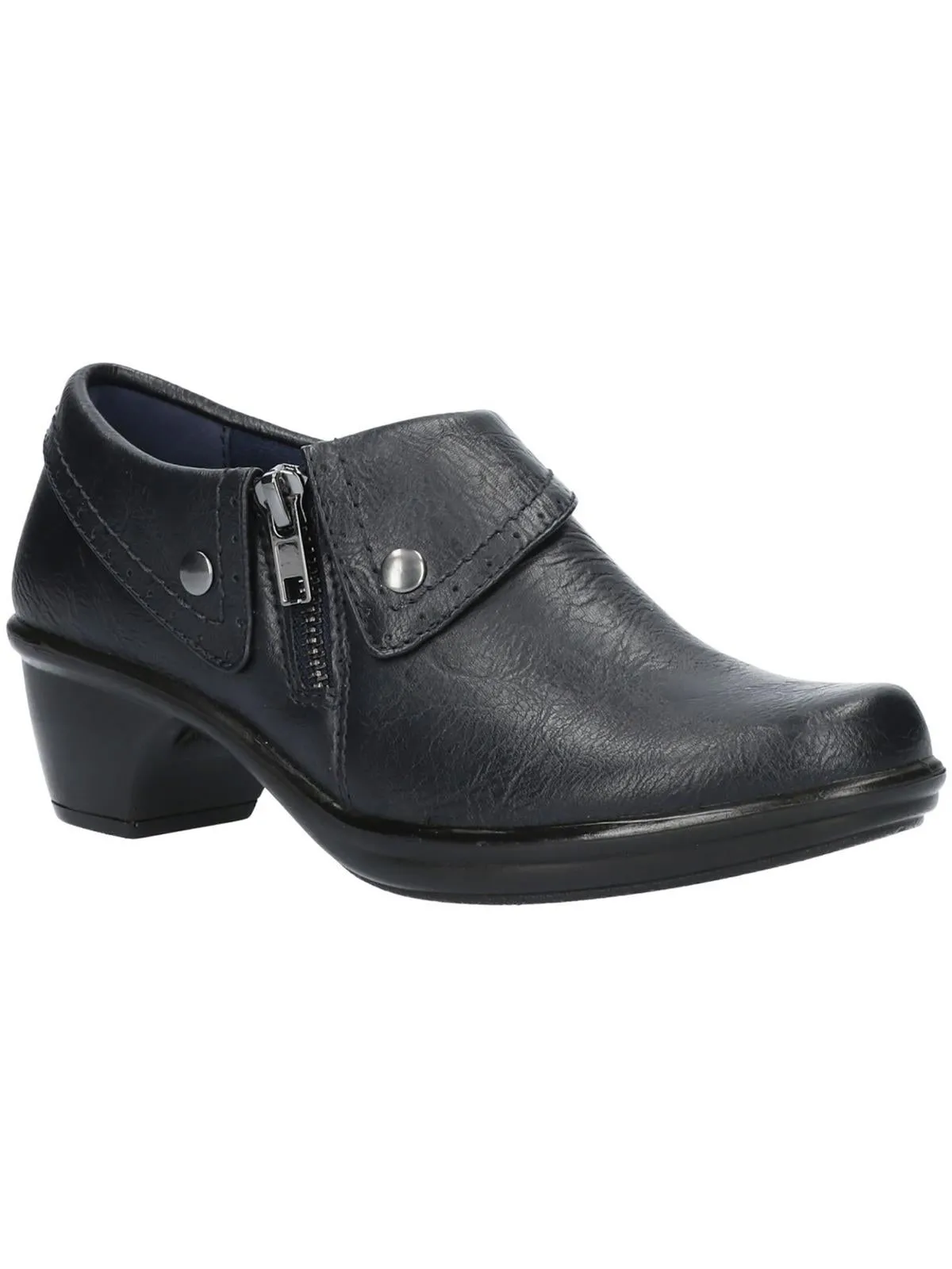 Darcy Womens Faux Leather Embossed Shooties