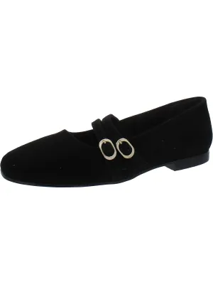 Davenport Womens Suede Mary Jane Loafers