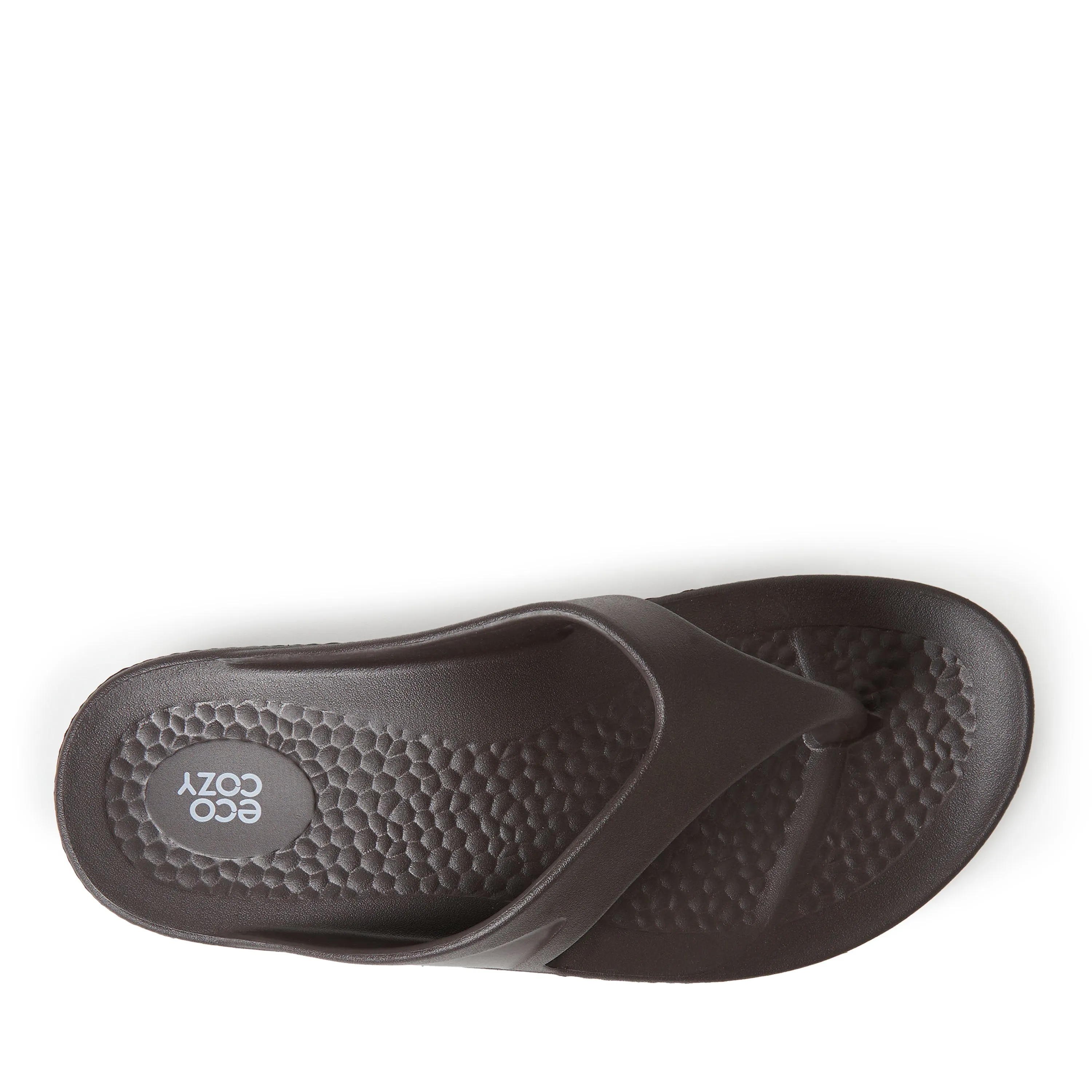 Dearfoams EcoCozy Men's Sustainable Comfort Thong