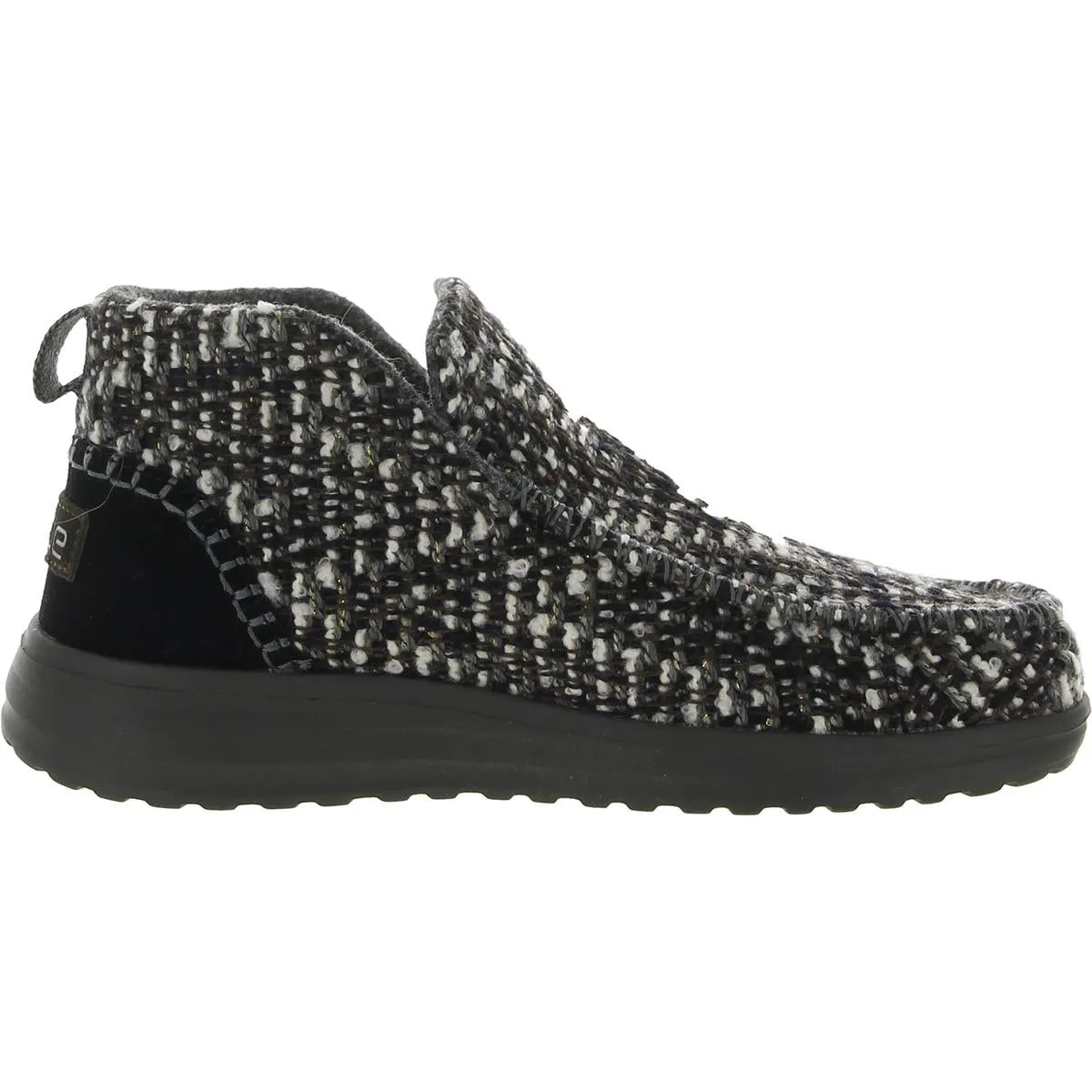 Denny Womens Lined Slip On Ankle Boots