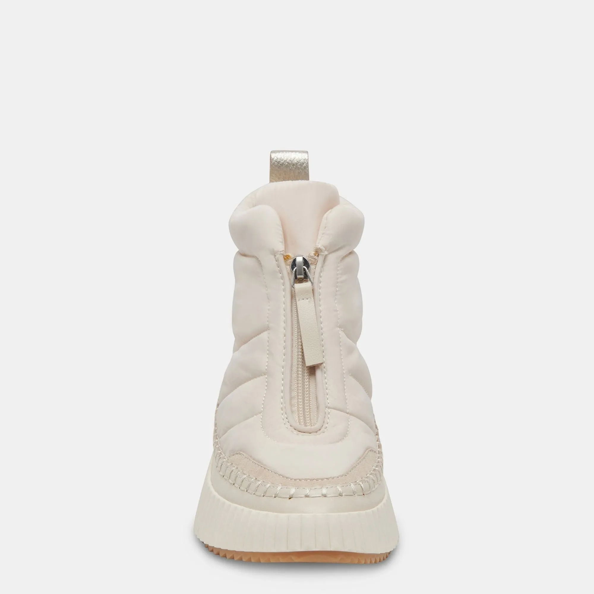 DEVLIN SNEAKERS IVORY NYLON