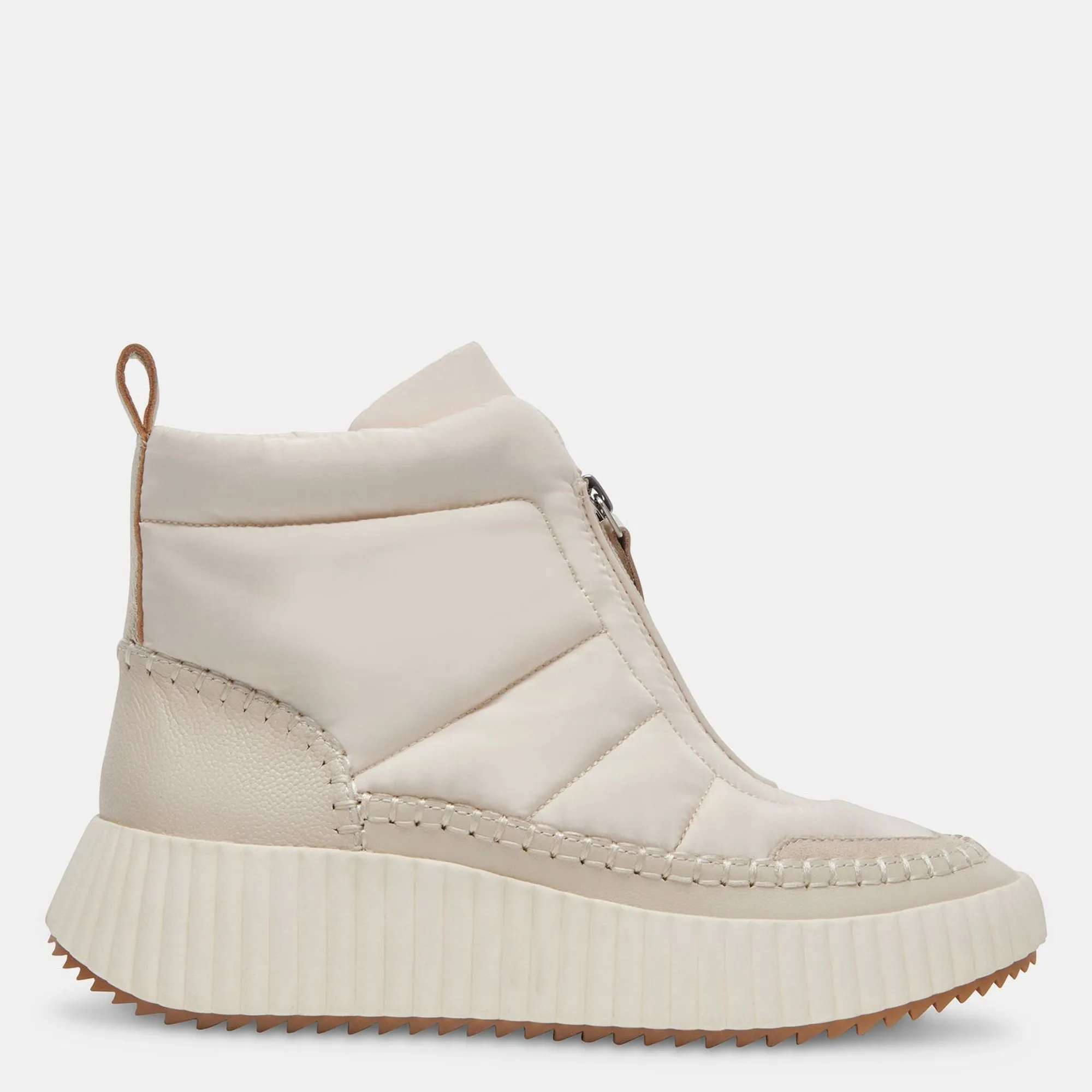 DEVLIN SNEAKERS IVORY NYLON