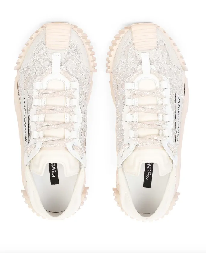 Dolce & Gabbana NS1 lace panelled sneakers