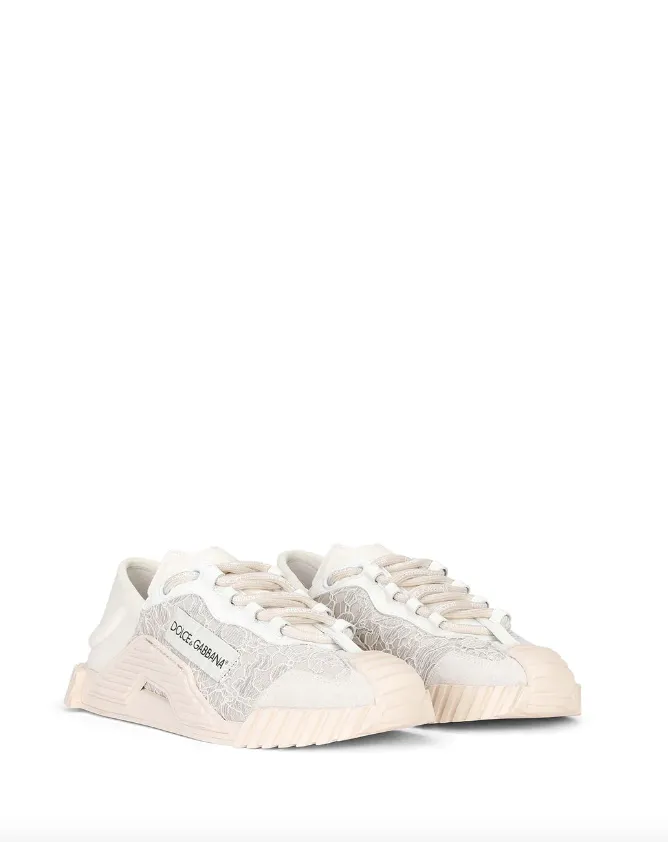 Dolce & Gabbana NS1 lace panelled sneakers