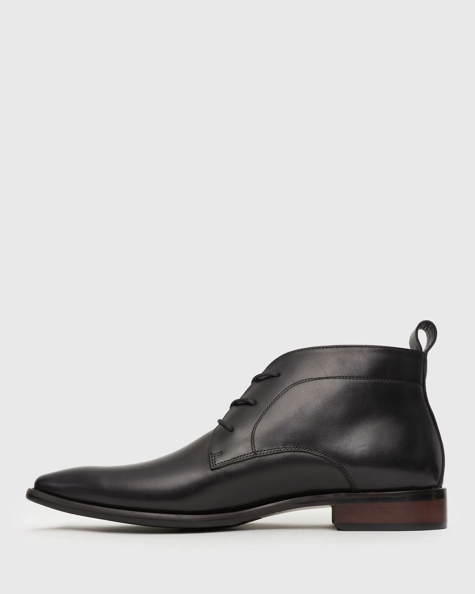 EAST Lace-Up Leather Boots