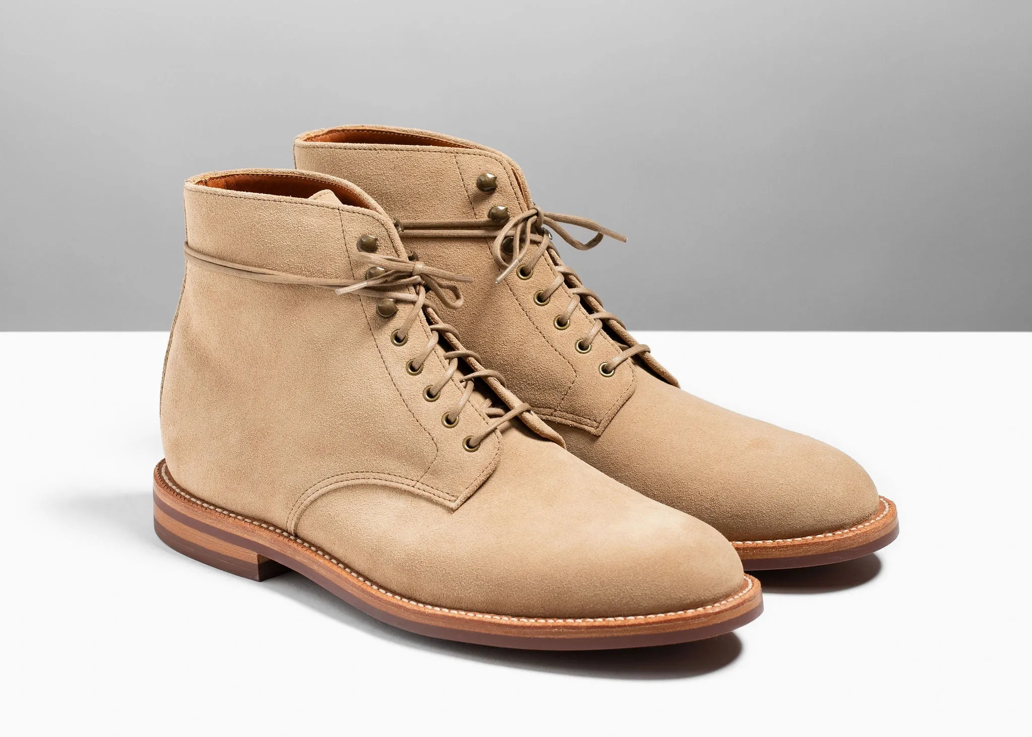 Edward Boot Tan Suede