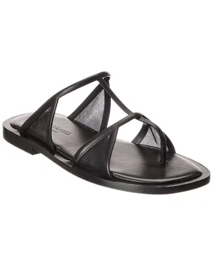 Ferragamo Gioventu Leather Sandal