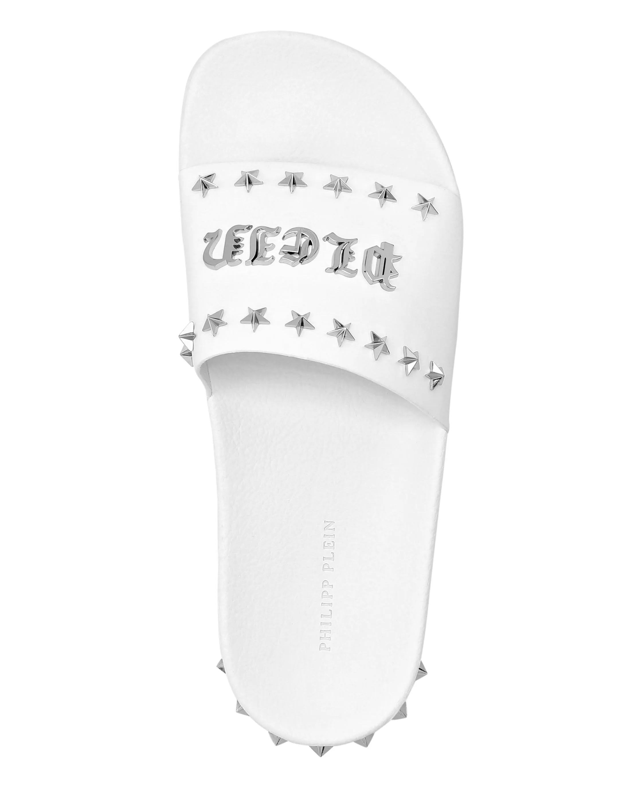 Flat gummy sandals Gothic Plein