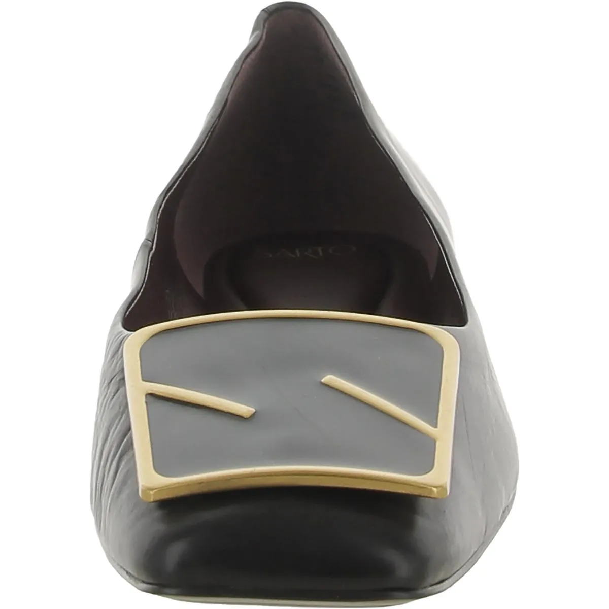 Flexa Amaya 3 Womens Leather Square Toe Ballet Flats