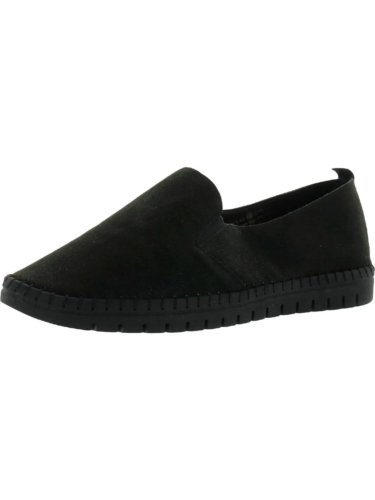 Fresh Womens Faux Leather Perforated Loafers