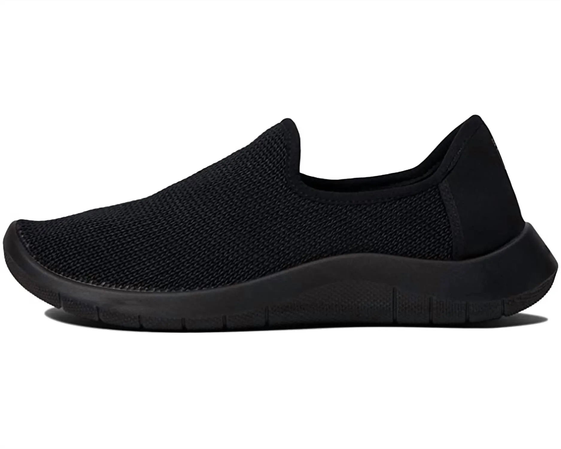 Gaia Slip On Sneaker In Black