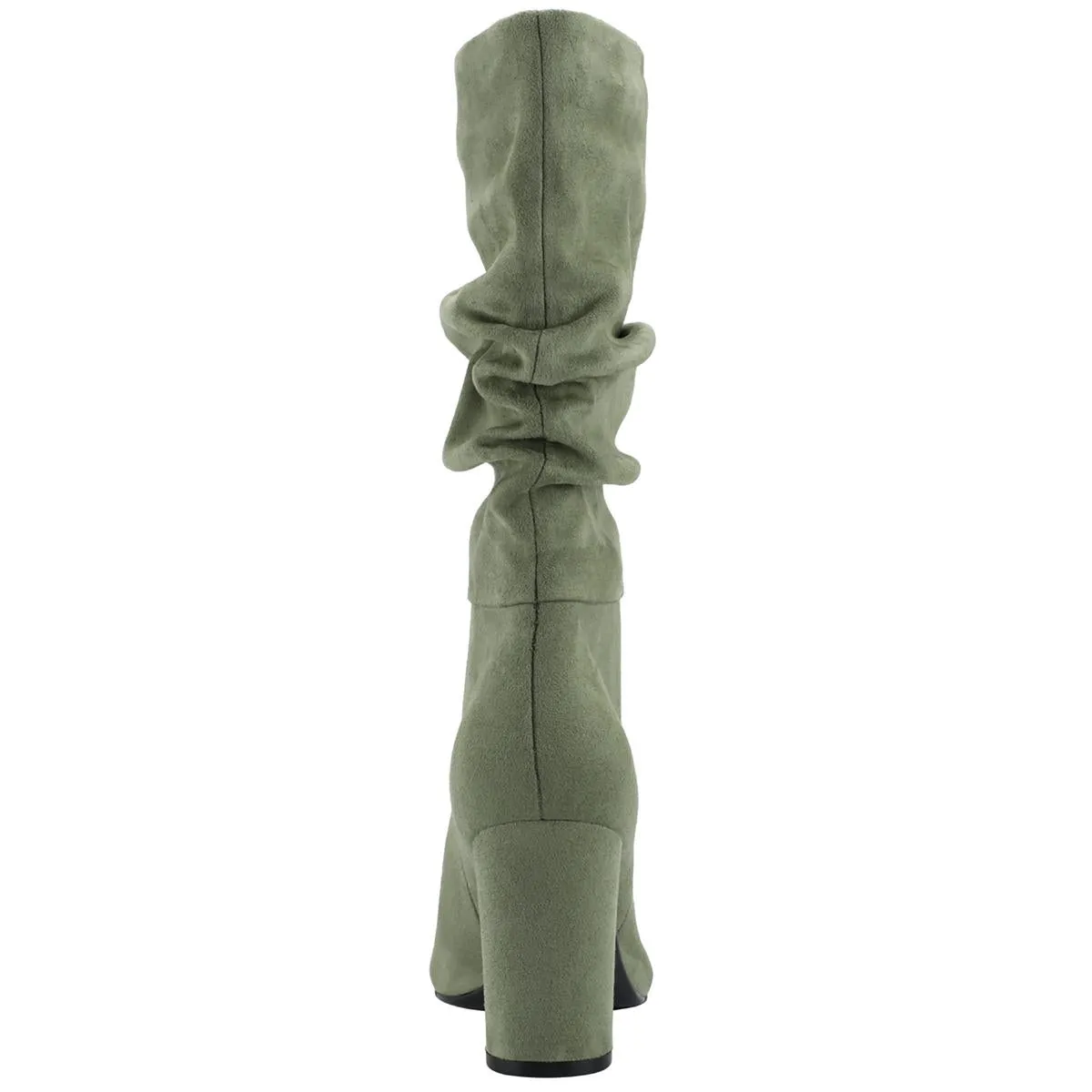Galley Womens Faux Suede Slouchy Mid-Calf Boots