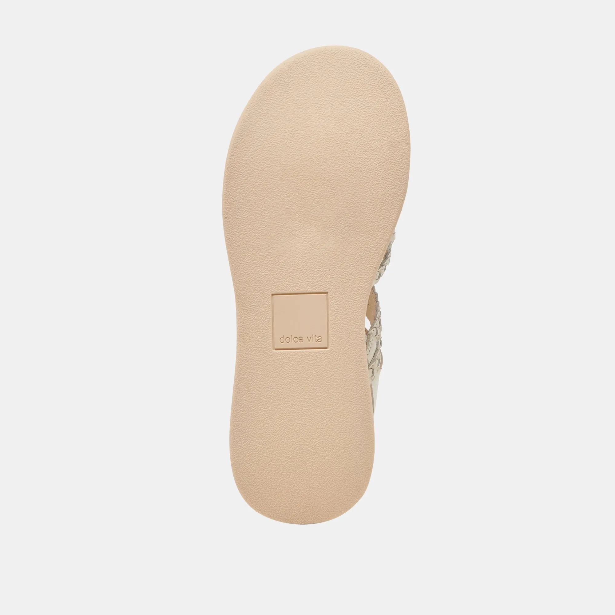 GATSBY SANDALS CREME LEATHER