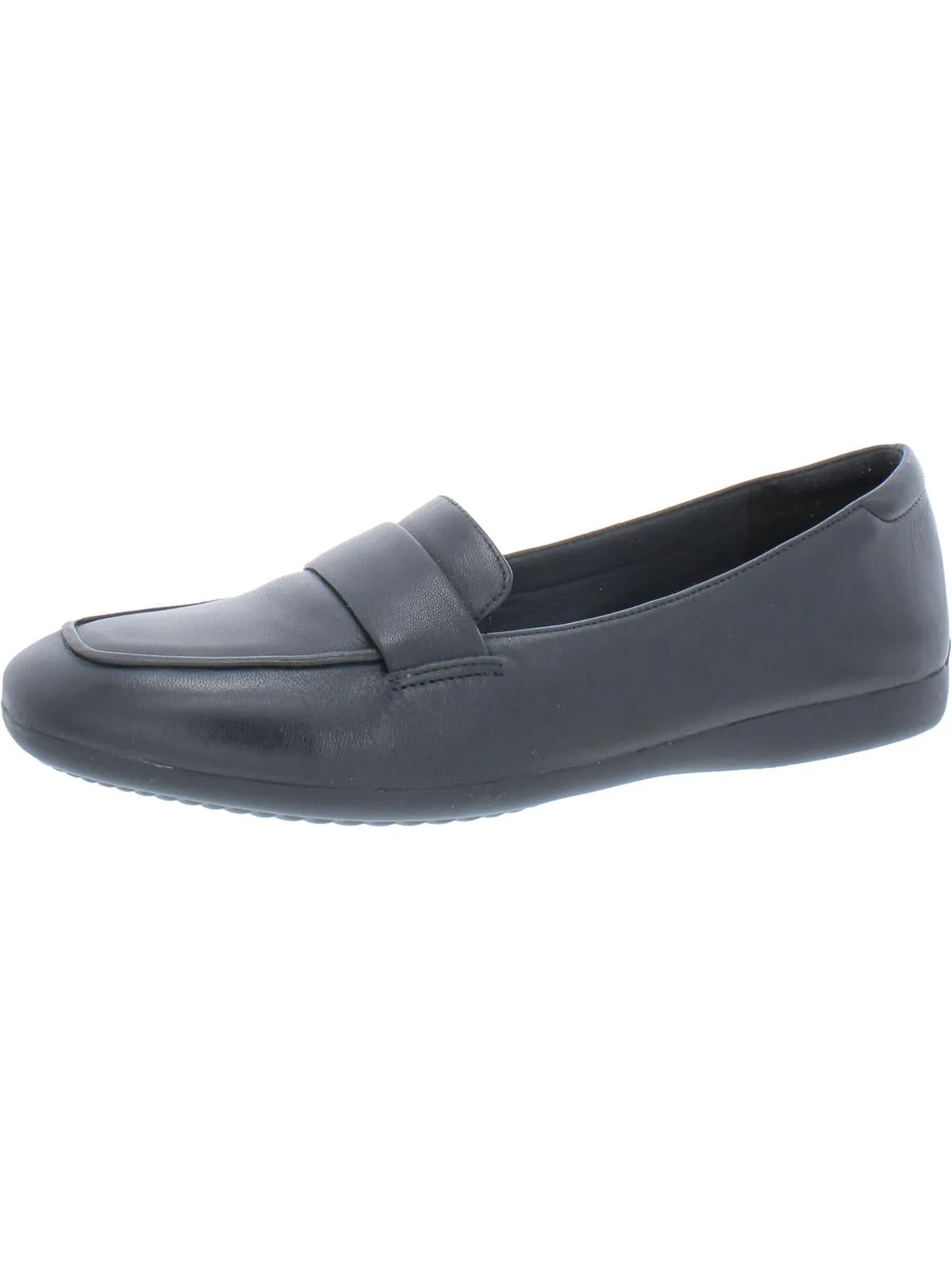 Genn-Flow Womens Suede Slip On Penny Loafers