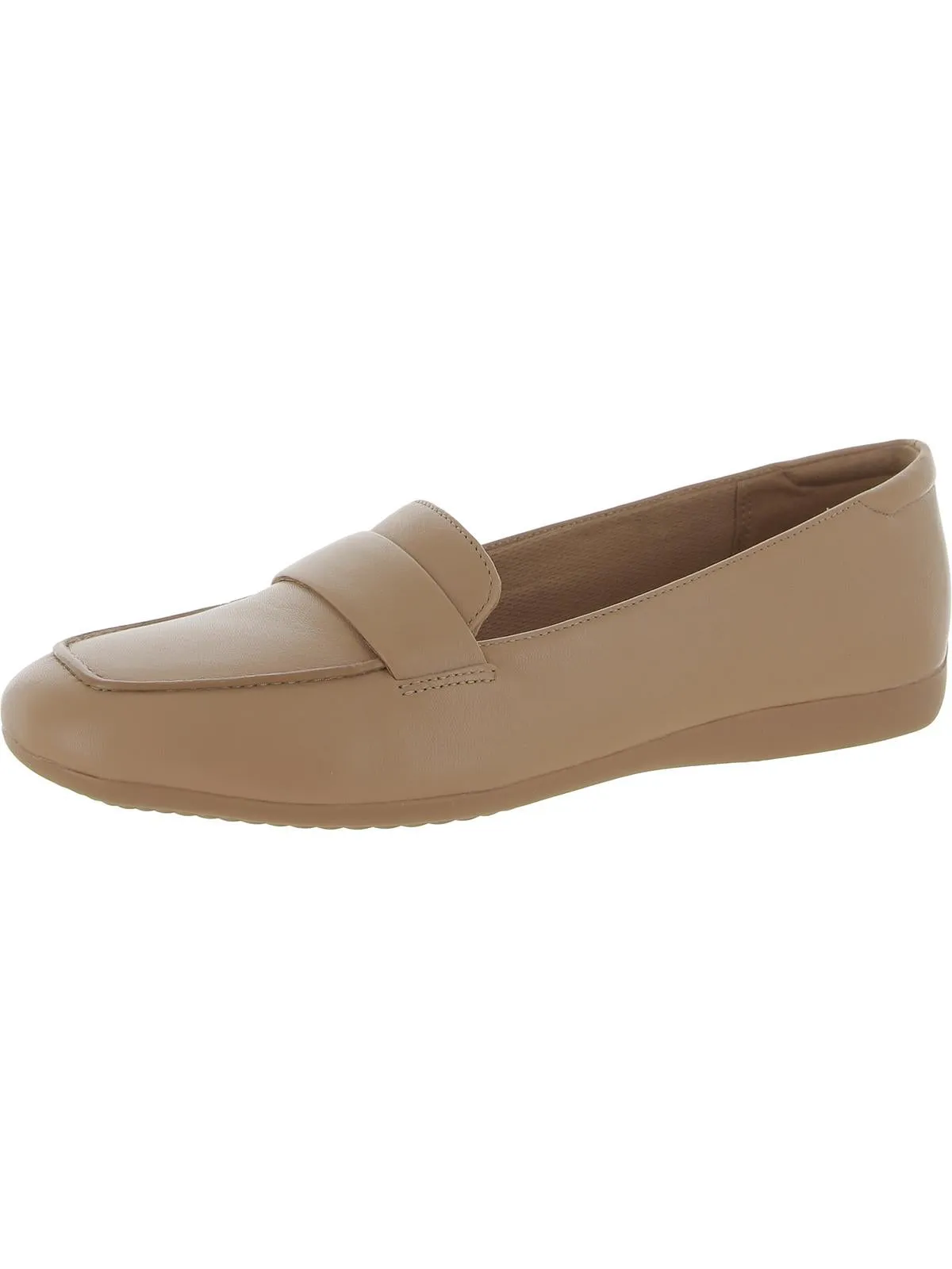 Genn-Flow Womens Suede Slip On Penny Loafers
