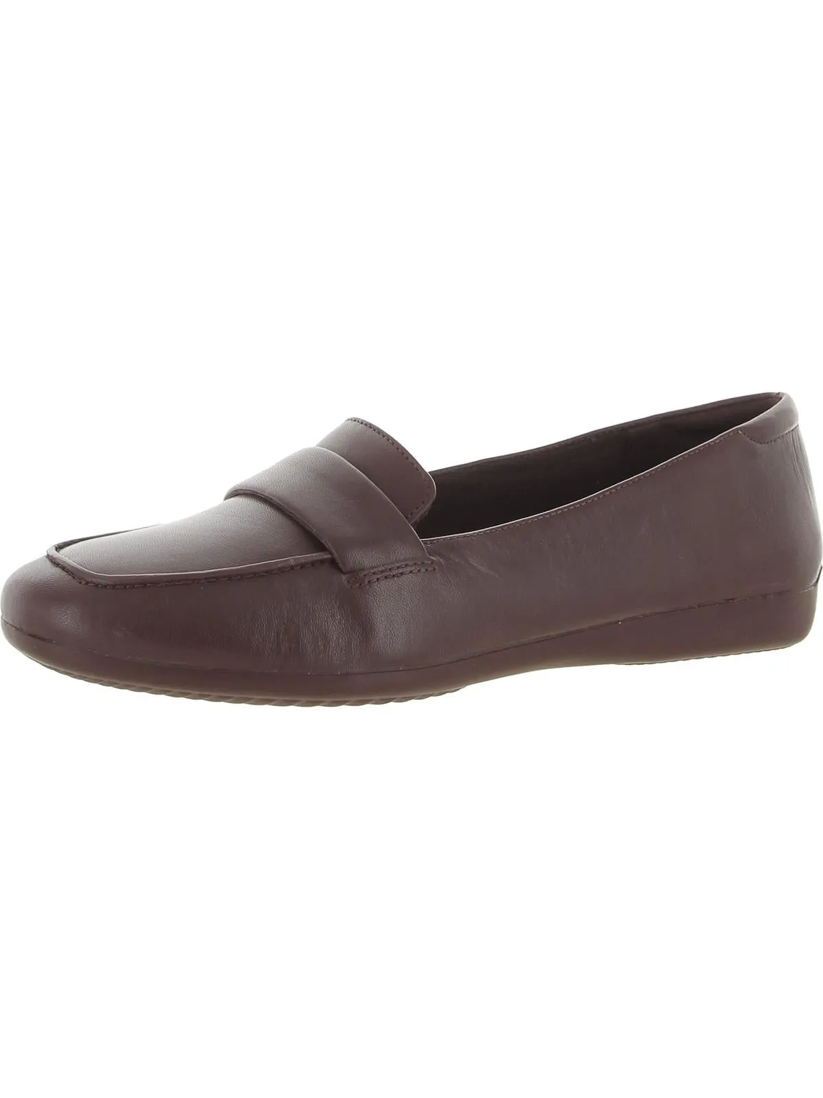 Genn-Flow Womens Suede Slip On Penny Loafers