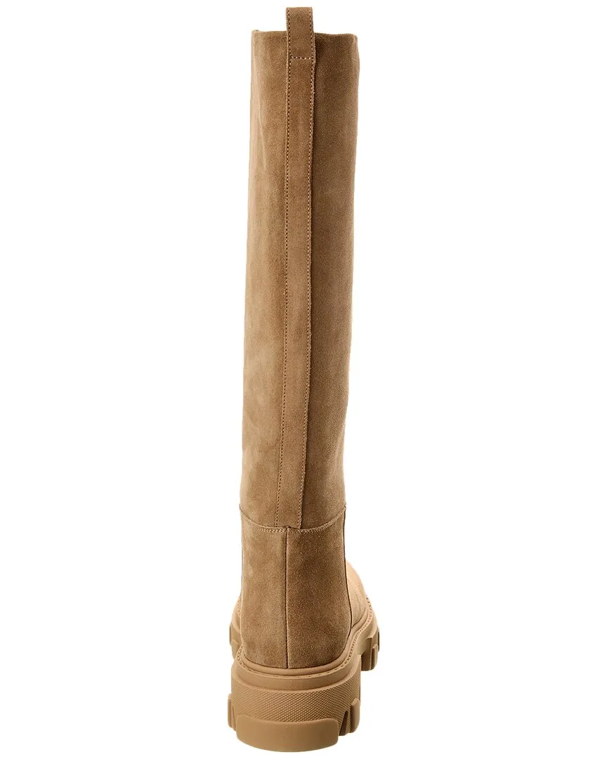 Gia Borghini Perni 07 Suede Knee-High Boot