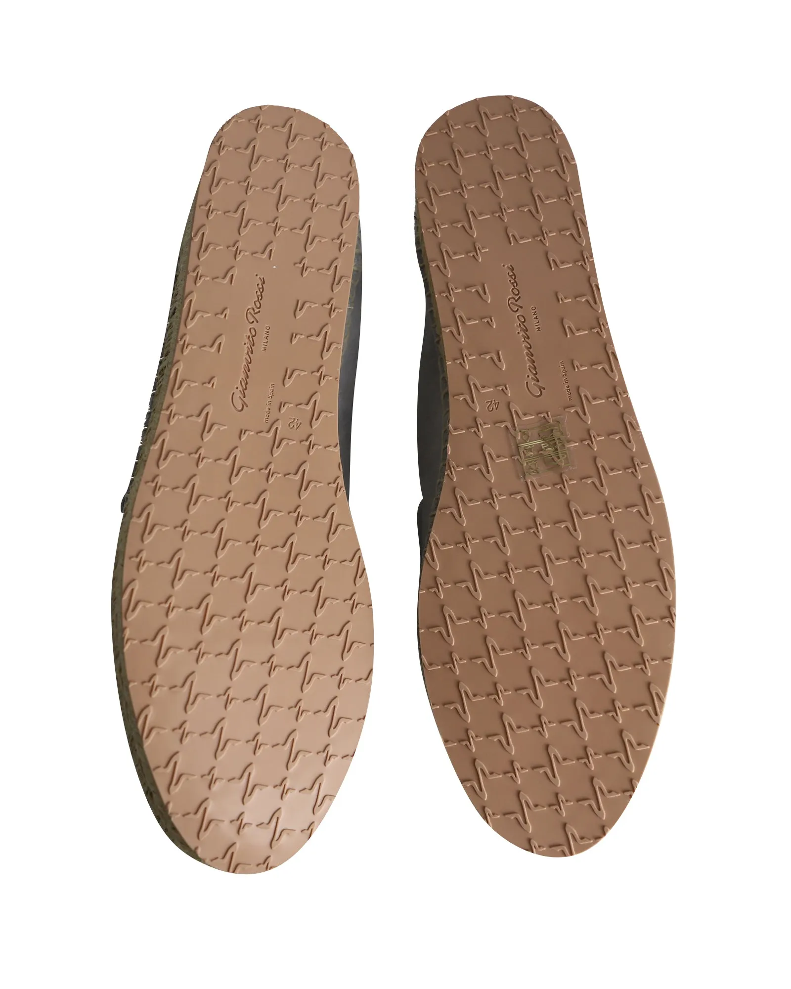 Gianvito Rossi Lido Loafers in Grey Suede