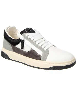Giuseppe Zanotti GZ/94 Leather & Haircalf Sneaker