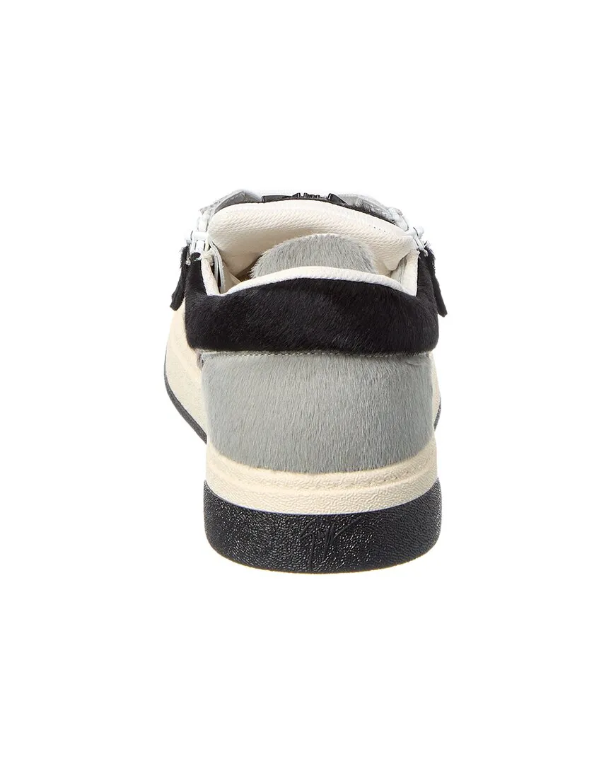 Giuseppe Zanotti GZ/94 Leather & Haircalf Sneaker