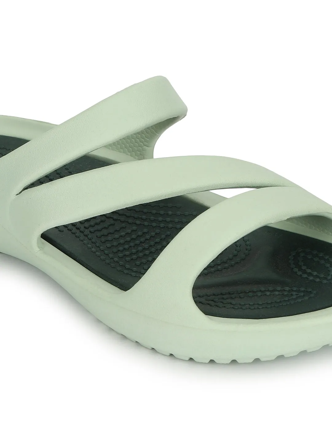 Green Stylish Slip-On Flats For Women (TC-LFLAT1-GRN)