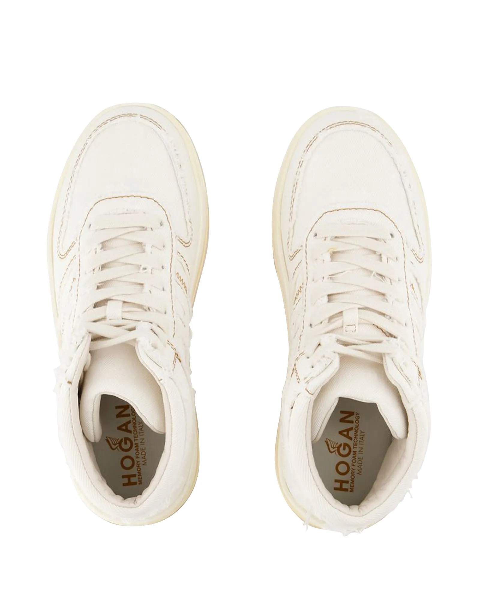 H630 Sneakers - Hogan - Cream - Denim