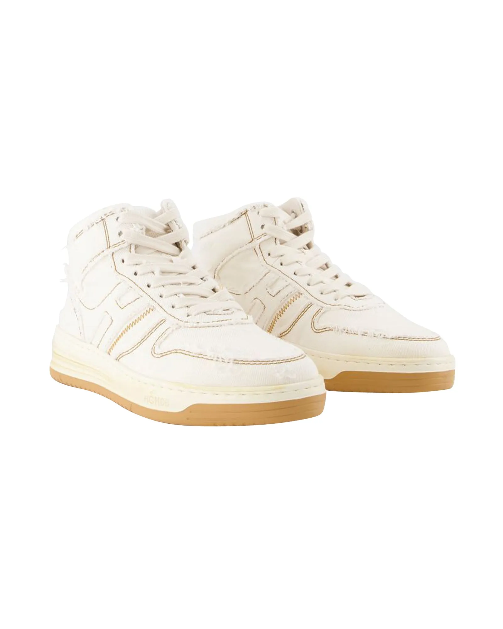 H630 Sneakers - Hogan - Cream - Denim