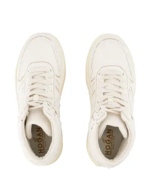 H630 Sneakers - Hogan - Cream - Denim