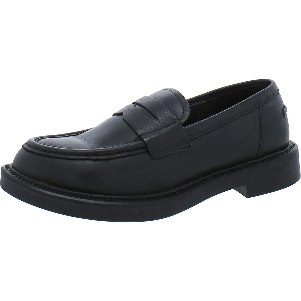 Halo Womens Leather Slip-On Loafers