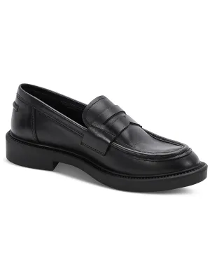 Halo Womens Leather Slip-On Loafers