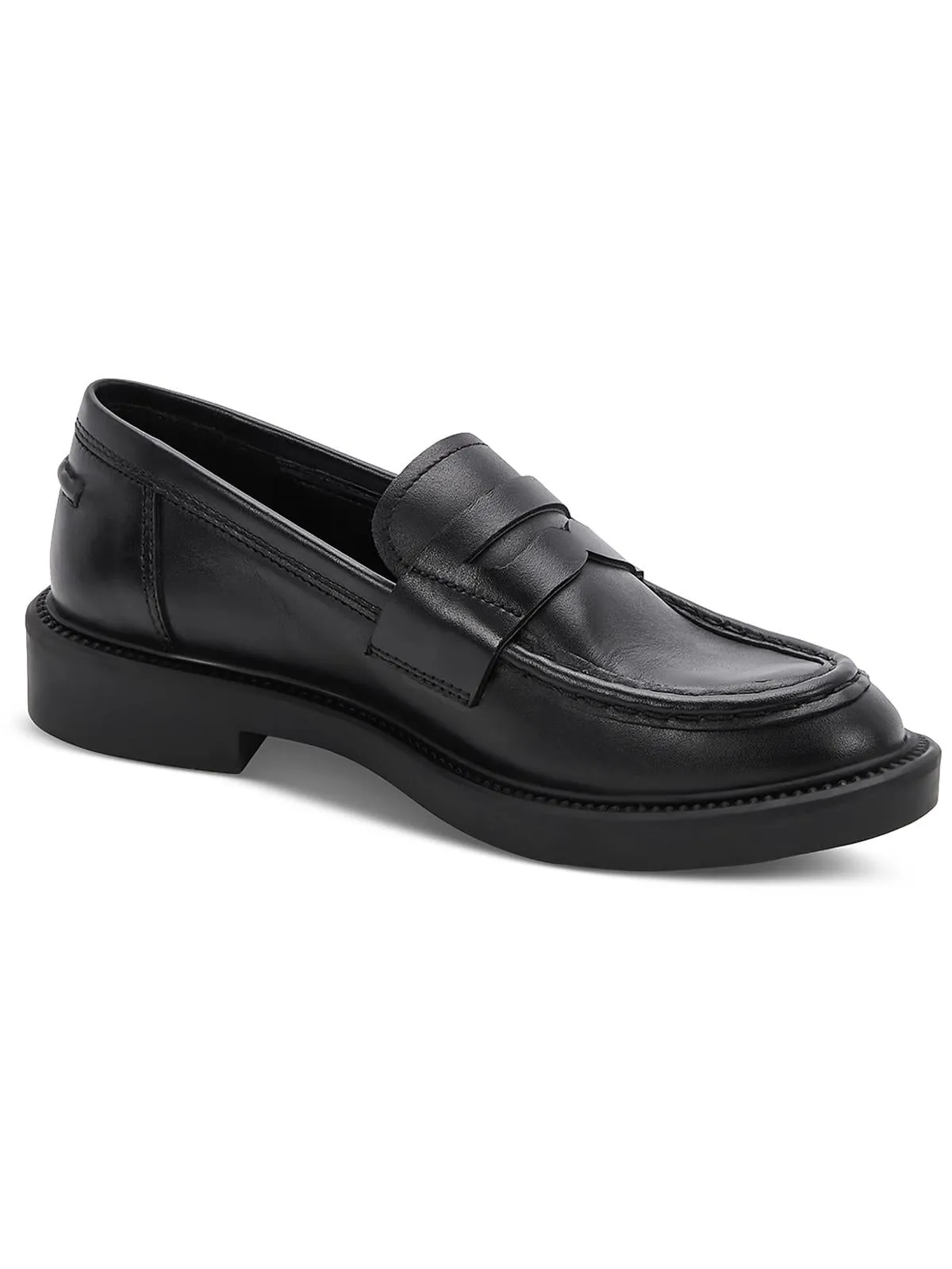 Halo Womens Leather Slip-On Loafers